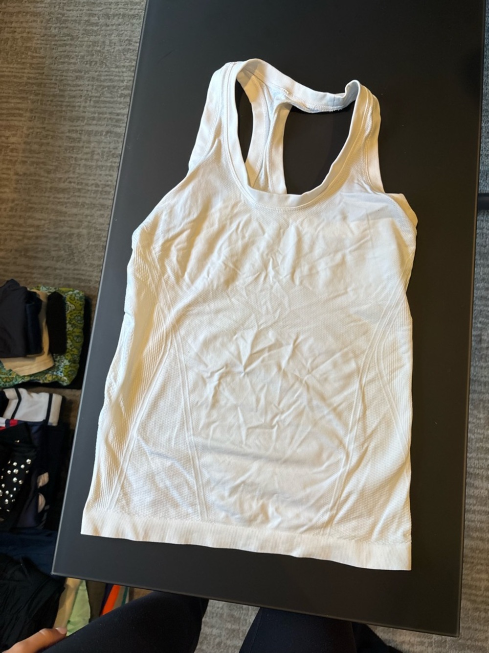 Ivivva White Racerback Seamless Tank